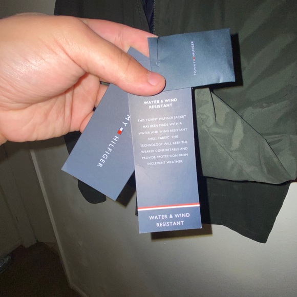 Tommy Hilfiger Men’s Classic Front-Zip Filled Micro-Twill Jacket - Picture 6 of 12